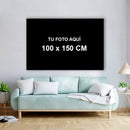 Cuadro con tu foto 100 x 150 cm