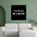 Cuadro con tu foto 60 x 60 cm