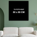 Cuadro con tus fotos 80 x 80 cm