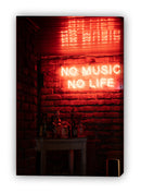 No music no life neon