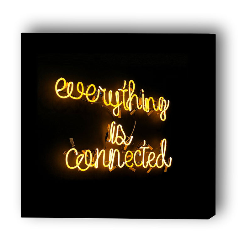 Everything is connected neon