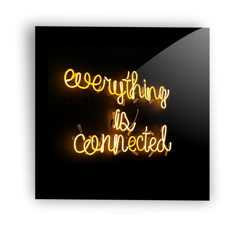 Everything is connected neon