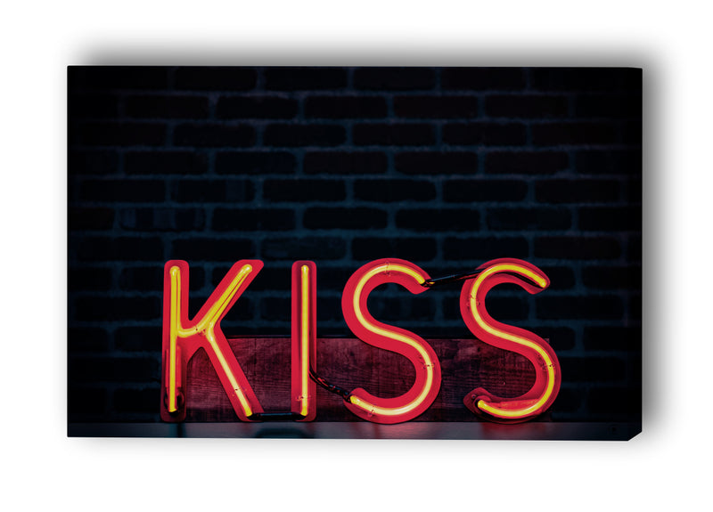 Kiss neon